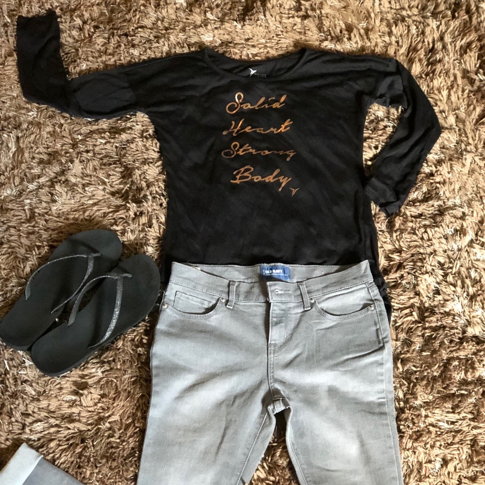 Long sleeved soft and cozy shirt